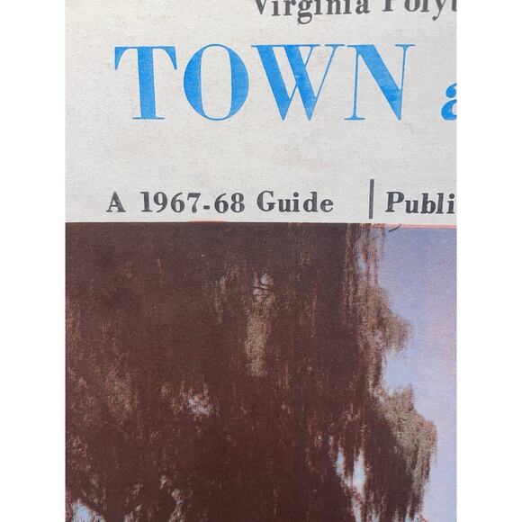 Virginia Tech Hokies VPI VT 67-68 Town & Campus Magazine Blacksburg Sun Extra - Picture 2 of 11